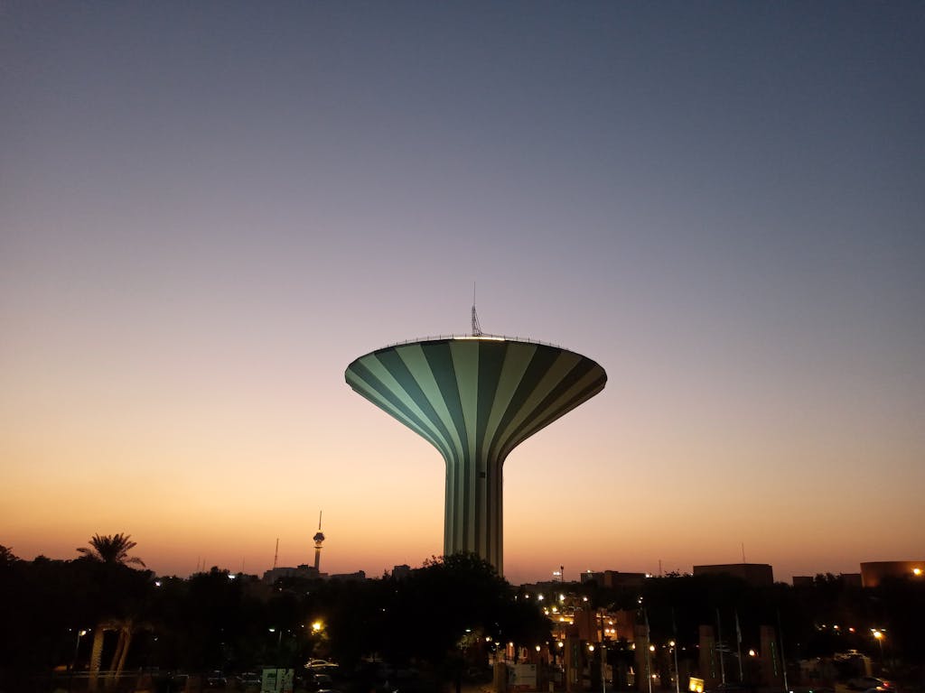 Riyadh Water Tower in Saudi Arabia